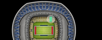 Seat view from Lower