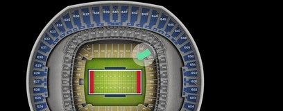 Seat view from Lower