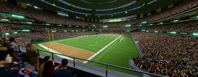 Seat view from Loge