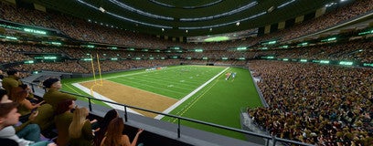 Seat view from Loge