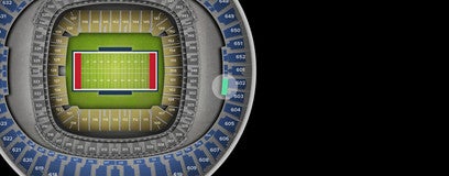 Seat view from Upper Box