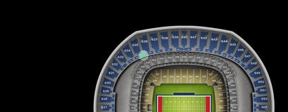 Seat view from Upper Box