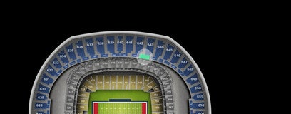 Seat view from Upper Box