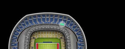 Seat view from Upper Box