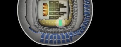 Seat view from Lower