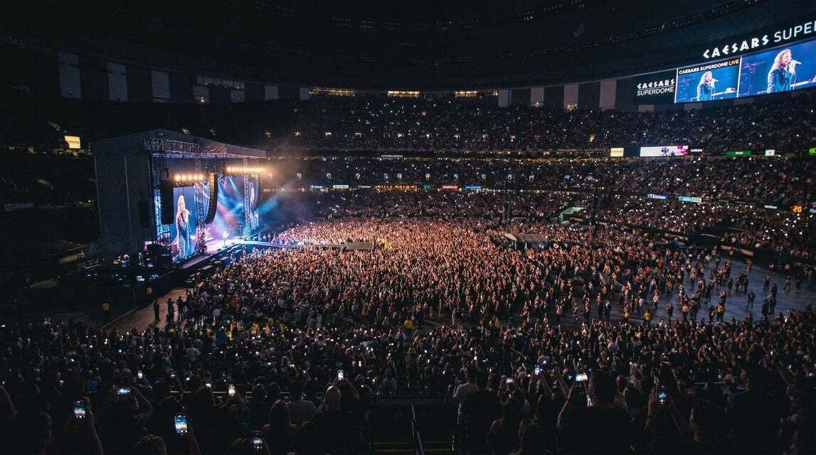 Seat view from Club