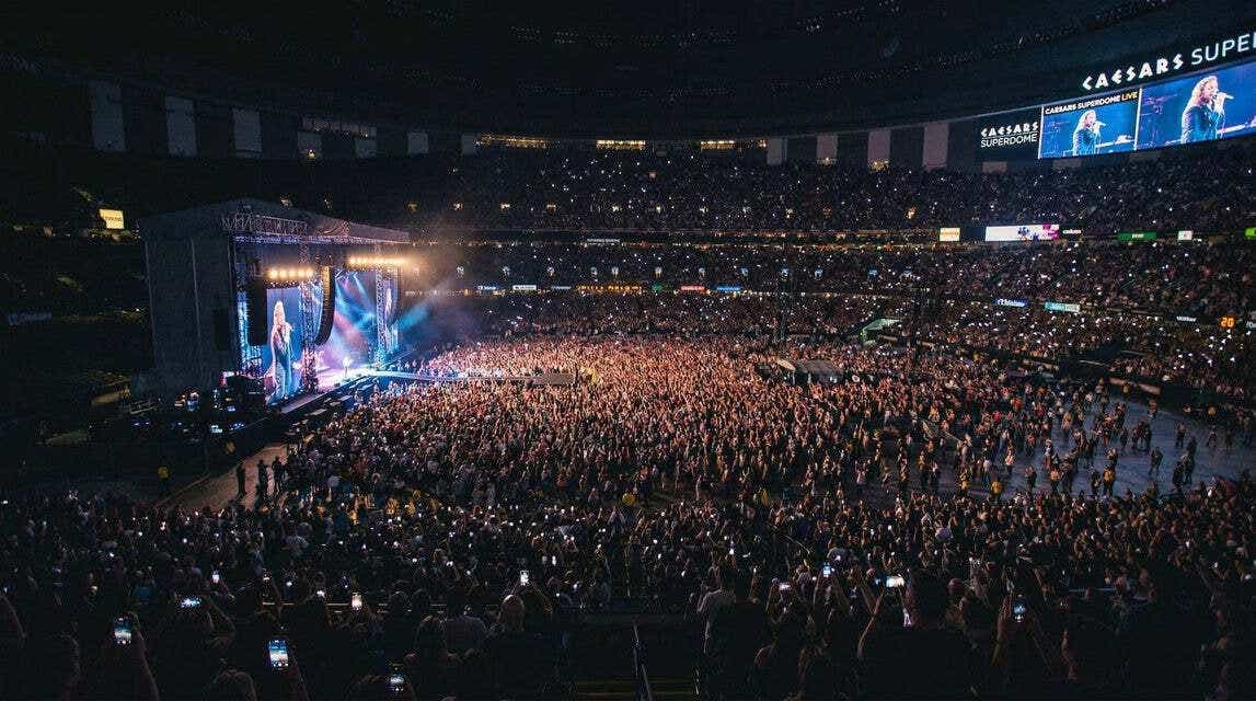 Seat view from Club