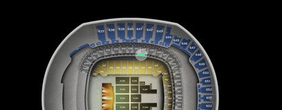 Seat view from Club