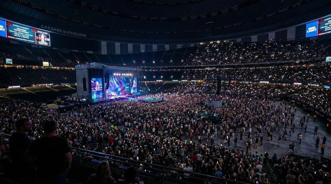 Seat view from Loge