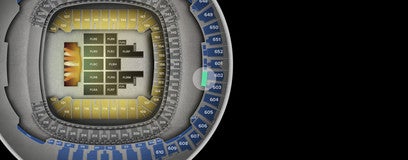 Seat view from Upper Box