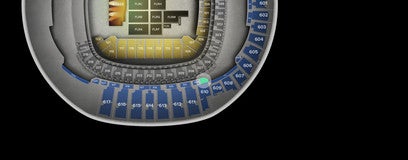 Seat view from Upper Box