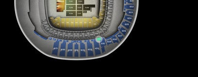 Seat view from Upper Box