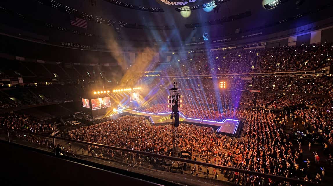 Seat view from Upper Box