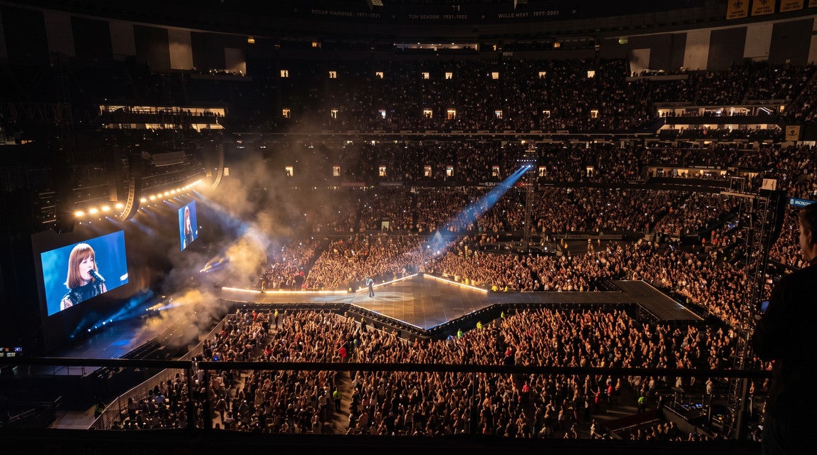 Seat view from Upper Box