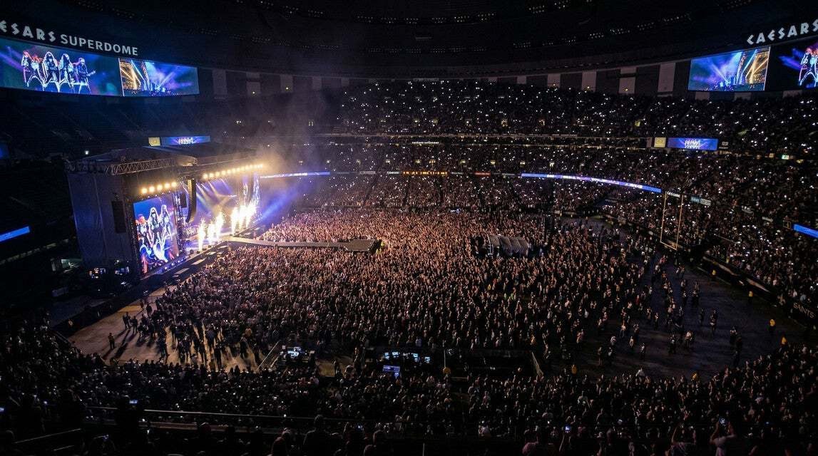 Seat view from Upper Box