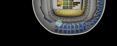 Seat view from Upper Box