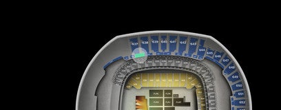 Seat view from Upper Box