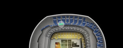 Seat view from Upper Box