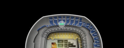 Seat view from Upper Box