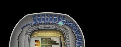 Seat view from Upper Box