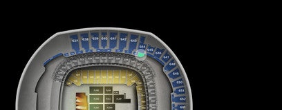 Seat view from Upper Box