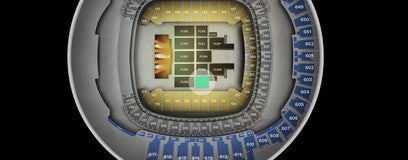 Seat view from Floor