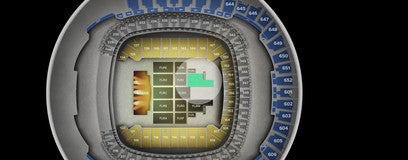 Seat view from Floor