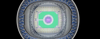 Seat view from General Admission