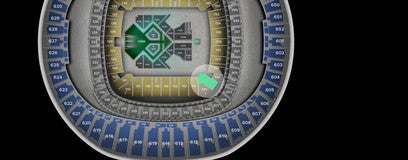 Seat view from Lower