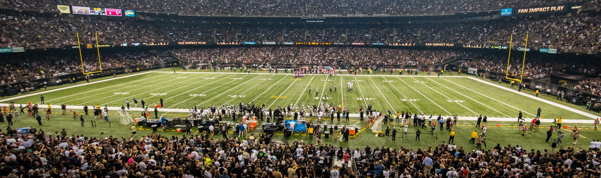 Seat view from Club