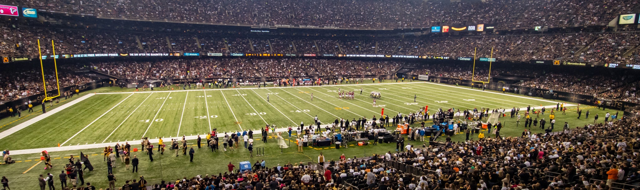 Seat view from Club