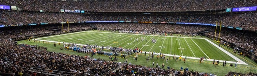 Seat view from Loge