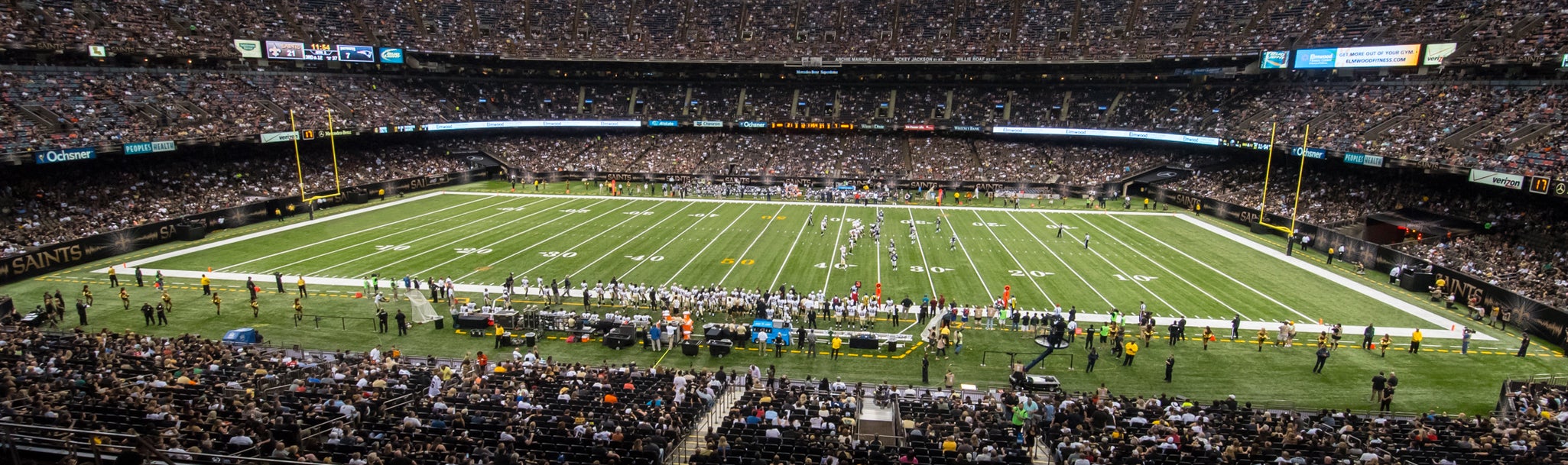 Seat view from Loge