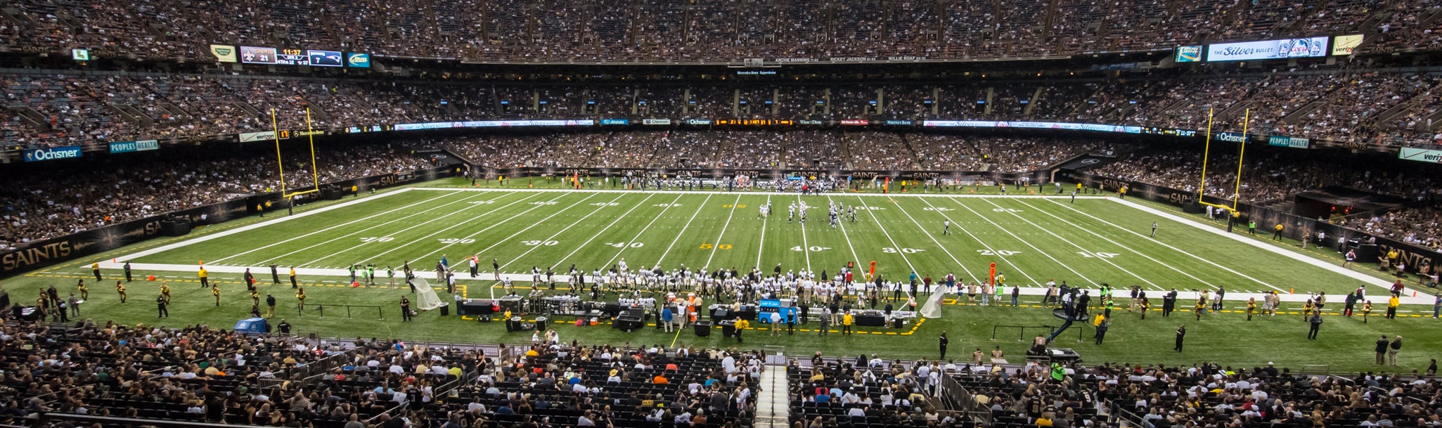 Seat view from Loge