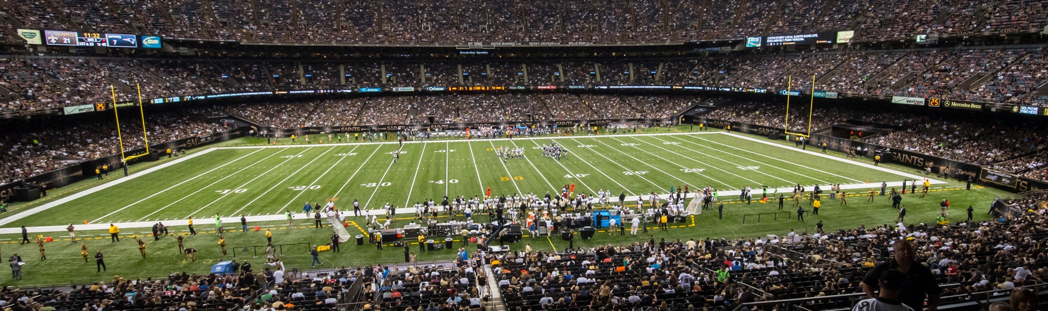 Seat view from Loge