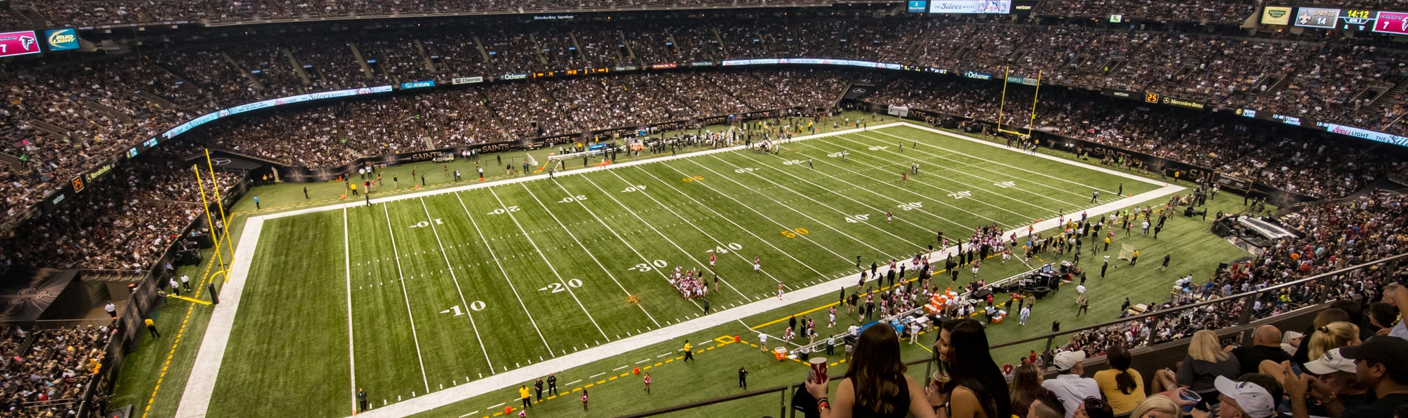 Seat view from Upper Box