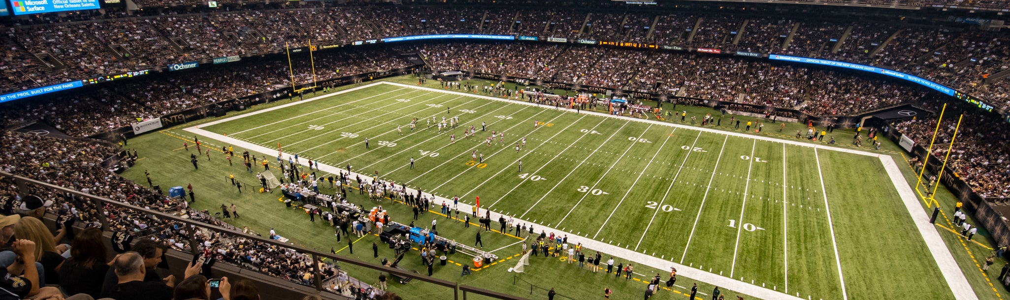 Seat view from Upper Box