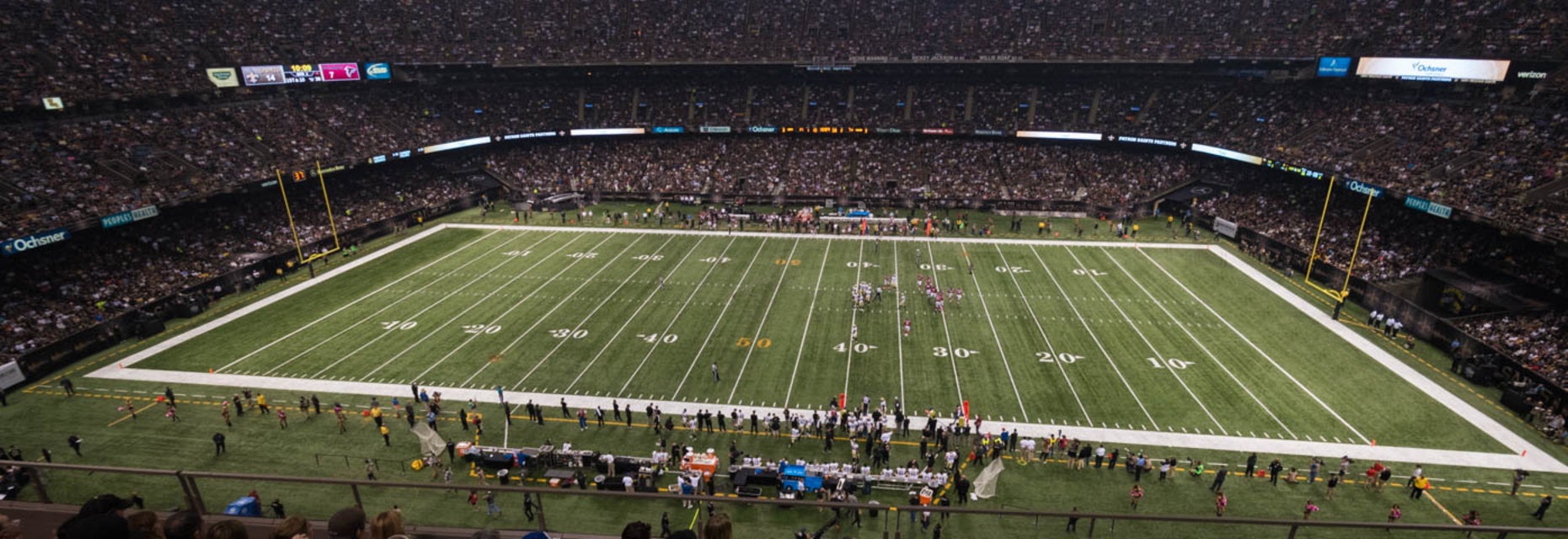 Seat view from Upper Box