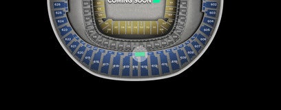 Seat view from Upper Box