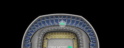 Seat view from Upper Box