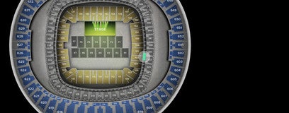 Seat view from Club