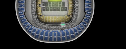 Seat view from Club