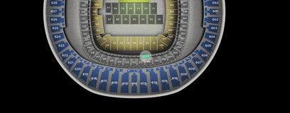 Seat view from Club