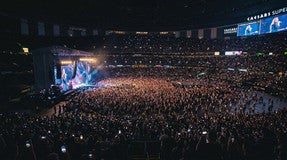 Seat view from Club