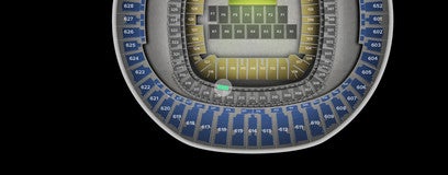Seat view from Club