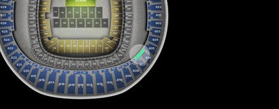 Seat view from Upper Box