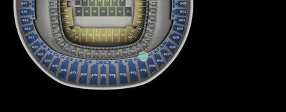 Seat view from Upper Box