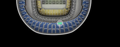 Seat view from Upper Box