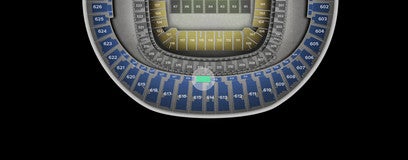 Seat view from Upper Box
