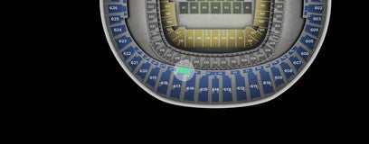 Seat view from Upper Box